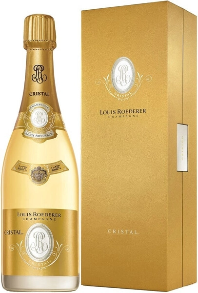 Шампанское Cristal AOC, 2015, gift box